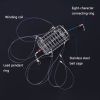 1pc Crab Trap Snare With Multiple Hooks; Reusable Bait Cage For Outdoor Crap Shrimp Lobster